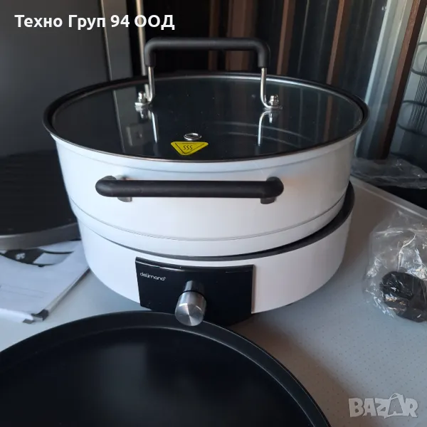 Чисто нов 2000 вата керамичен котлон / уред за готвене 4в1, снимка 1