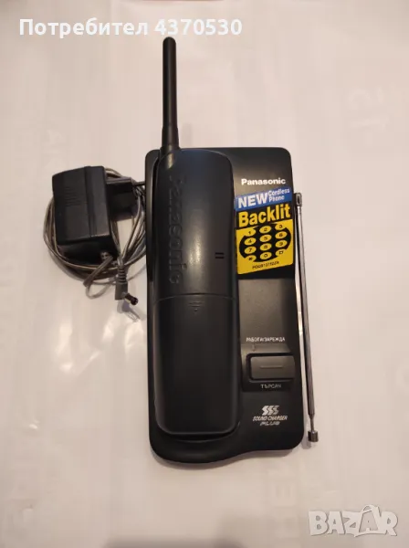 Безжичен телефон Panasonic kx-tc1200 BGB, снимка 1