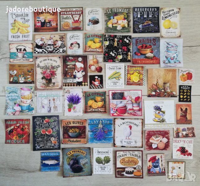 Скрапбук стикери Farmhouse kitchen 3 - 45 бр /к-кт, снимка 1