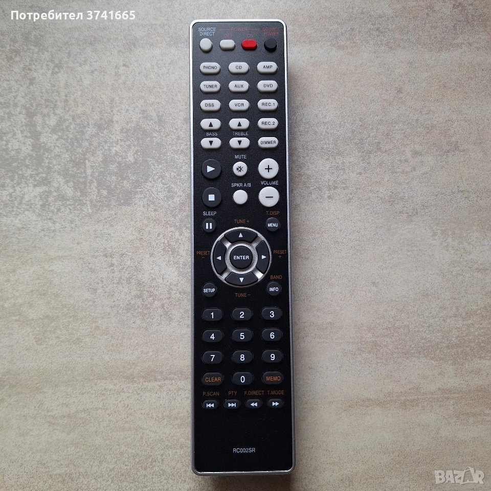 Дистанционно за ресивър Marantz RC002SR , снимка 1