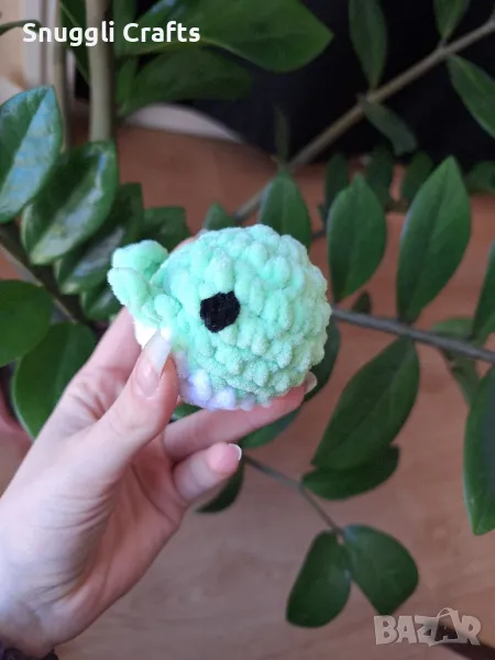 Ръчно изплетен ключодържател Китчо, снимка 1