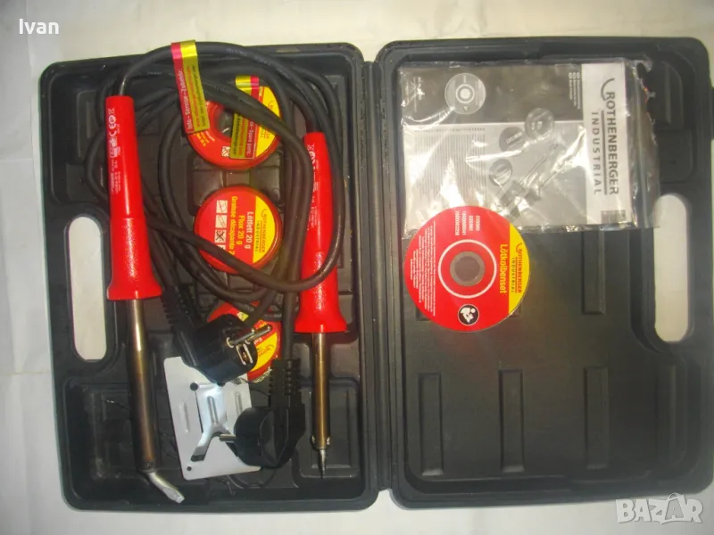 ROTHENBERGER INDUSTRIAL КОМПЛЕКТ 2 БРОЯ ЕЛЕКТРИЧЕСКИ ПОЯЛНИЦИ РОТЕНБЕРГЕР ИНДУСТРИАЛ ВИСОК КЛАС, снимка 1