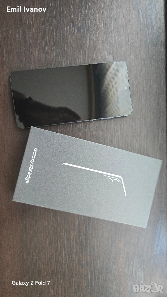 Samsung S25 EDGE - 256GB 12RAM, снимка 1