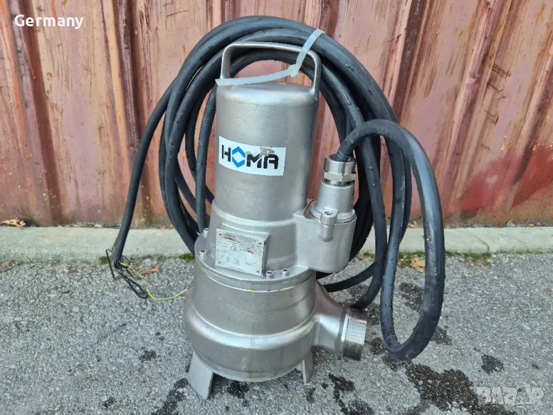 homa ctp 50 неръждаема дренажна помпа , снимка 1