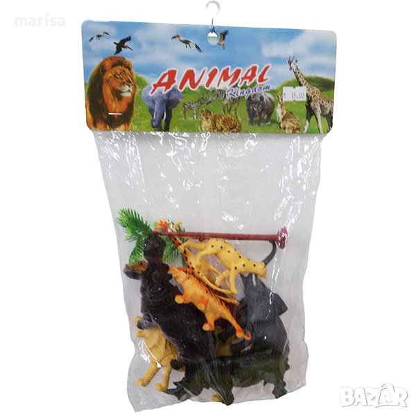 Комплект диви животни в плик - 3587, снимка 1