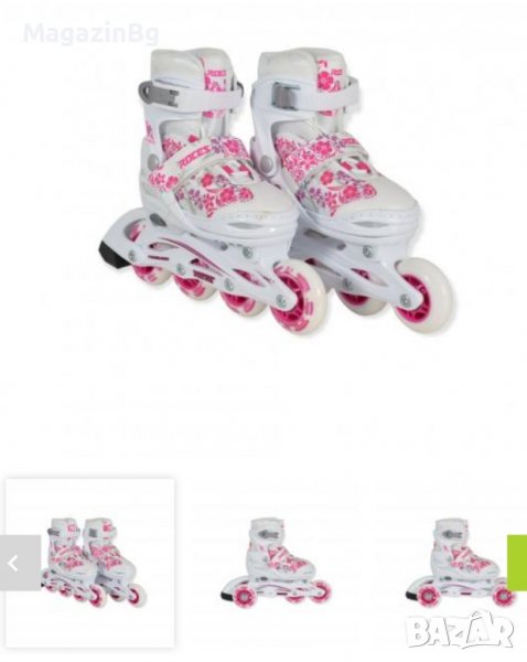 РОЛЕРИ 3в1 ROCES COMPY WHITE S M кънки , снимка 1