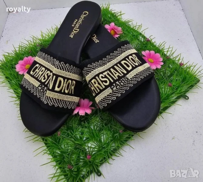 Christian Dior дамски чехли , снимка 1