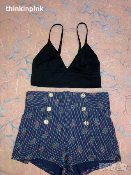 Къси панталони Bershka с копчета, снимка 1