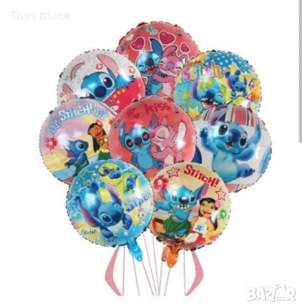 Фолиеви балони Лило и Стич Lilo and Stitch , снимка 1
