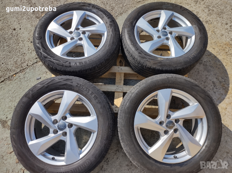 18 джанти 5х112 Audi Q3 Audi Q3 Sportback 7J et43 Kodiaq Tiguan Tayron, снимка 1