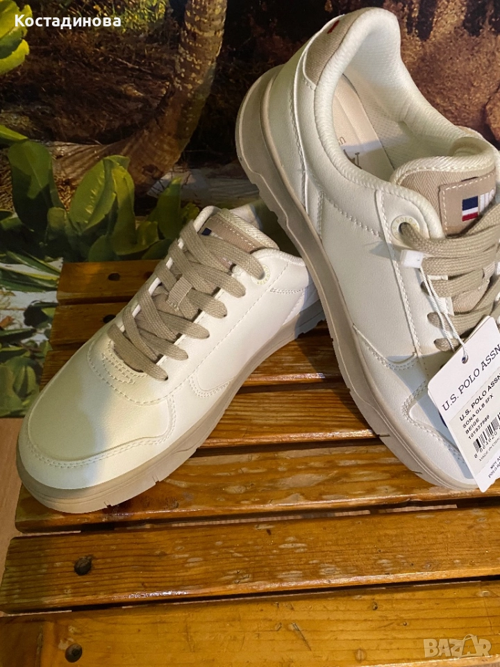 Нови сникърси еко кожа U.S.Polo Assn, снимка 1