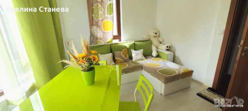 Тристаен апартамент под наем в Несебър "Грийн Хаус", нощувки на 5 минути от плажа!, снимка 1