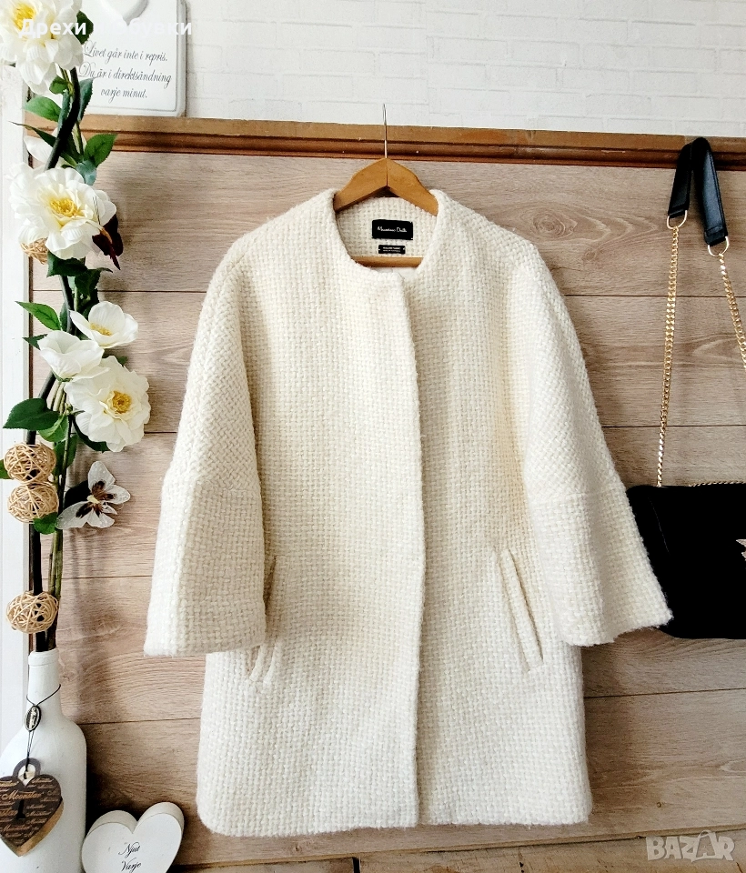 Връхнно палто тип сако MASSIMO DUTTI , снимка 1