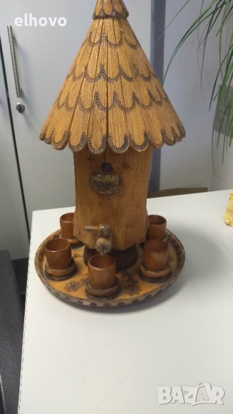 Дървен диспенсър за шотове, снимка 1