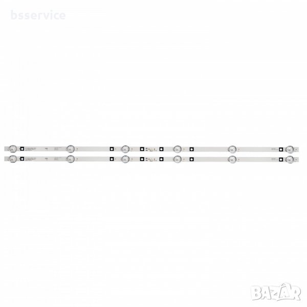 LED КОМПЛЕКТ 32'' ИНЧА ЗА КИТАЙСКИ МОДЕЛИ JS-D-AP3216-062EC ( 2 ЛЕНТИ ПО 6 ДИОДА ), снимка 1