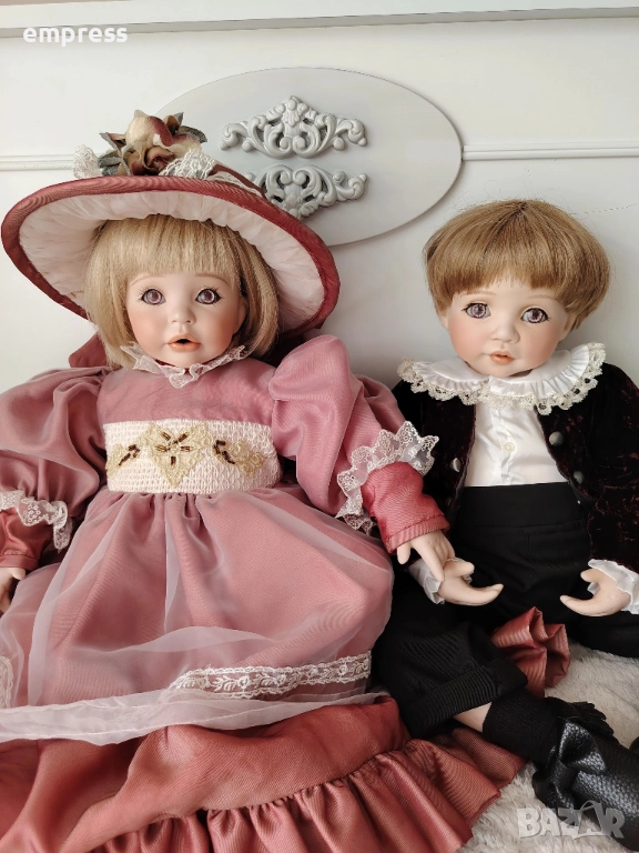 Сет порцеланови кукли Celia, снимка 1