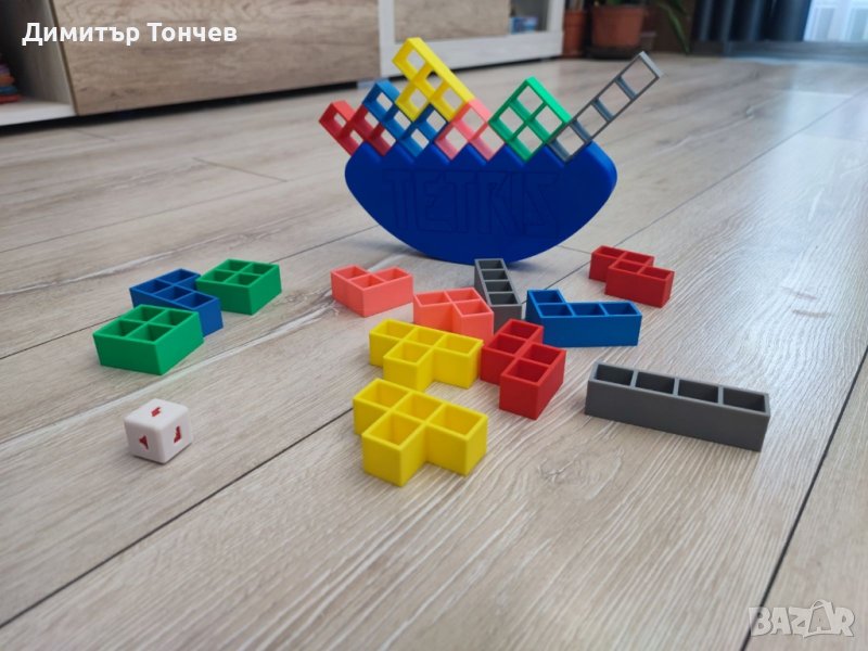 Игра баланс Tetris , снимка 1