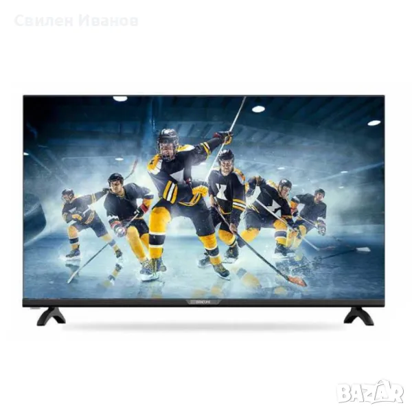 Телевизор Rancore Т-32S133, 32", Smart, 1366х768 HD Ready, Android 11.0, Черен, снимка 1