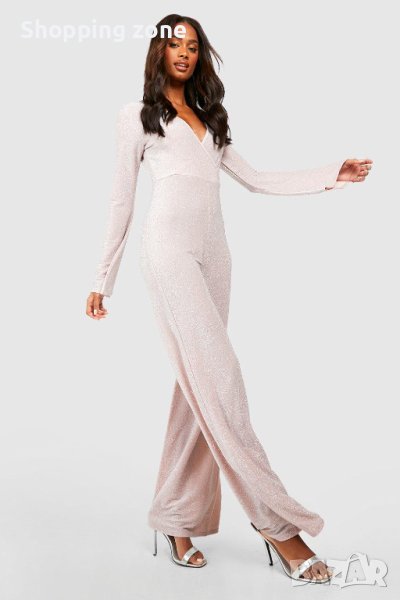 Дамски официален елегантен гащеризон с ЕТИКЕТ, снимка 1