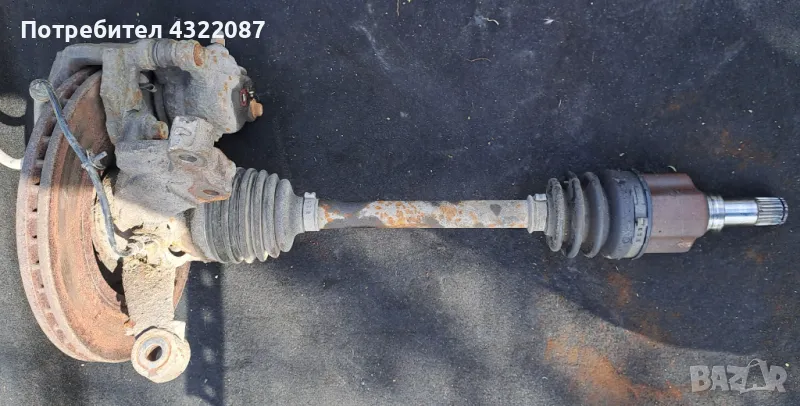 Полуоски с карета от FORD FIESTA Форд Фиеста 1.2I 60 К.С 2009-2013Г., снимка 1