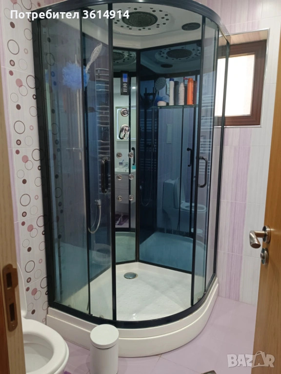 Душ кабина с хидромасаж, LED, радио, снимка 1