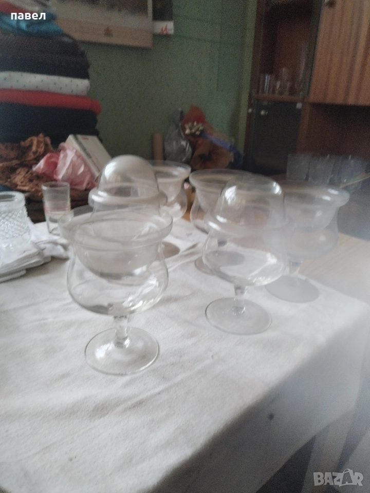 чаши за десерт с капак чисто нови румънски, снимка 1