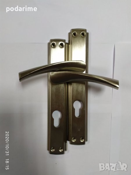 Дръжки за секретна брава - 85 мм междуцентрие, снимка 1