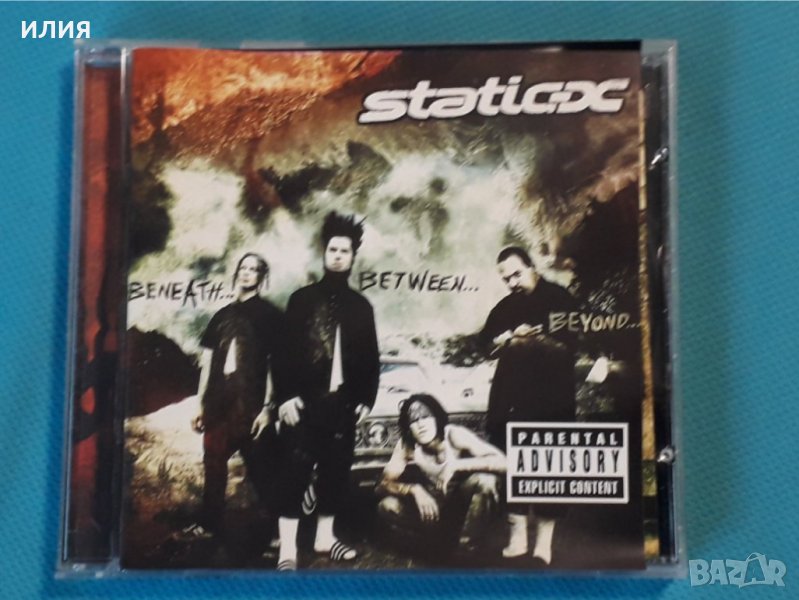 Static-X – 2004 - Beneath... Between... Beyond...(Industrial,Big Beat,Heavy Metal), снимка 1