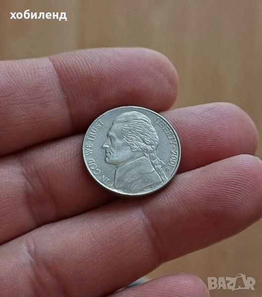 5 цента САЩ 2001, снимка 1