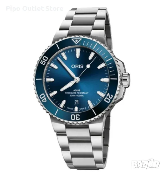 Мъжки часовник Oris Aquis Date 41.5 mm , снимка 1