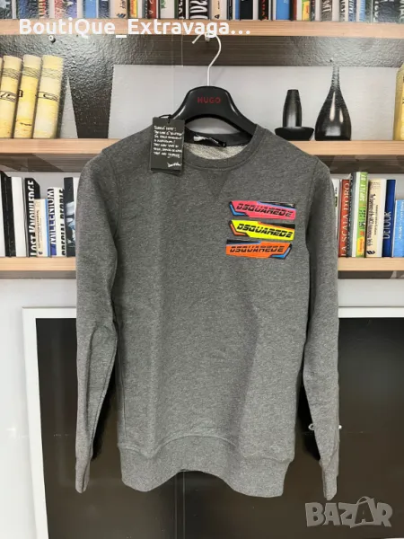 Мъжка блуза Dsquared 3 Stripes Grey !!!, снимка 1