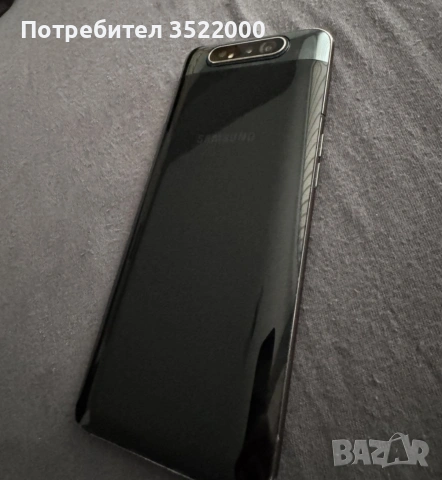 Samsung Galaxy A80 черен, снимка 3 - Samsung - 53702205