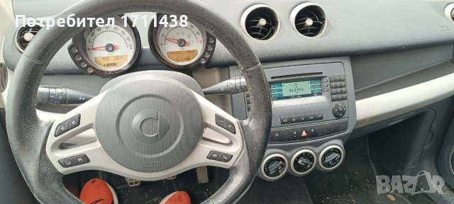 Smart forfour 1.3 бензин 95 hp 2004 На Части , снимка 8 - Автомобили и джипове - 50639557
