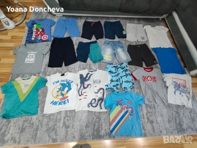 детски летни дрехи 116/122/128 рр, снимка 3 - Детски комплекти - 53664444