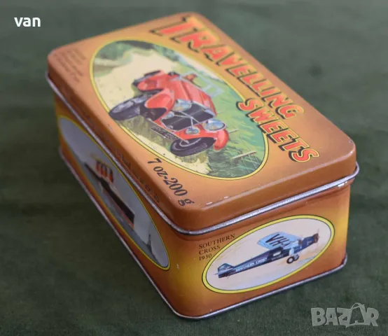 Колекционерска метална кутия, снимка 4 - Антикварни и старинни предмети - 47907633