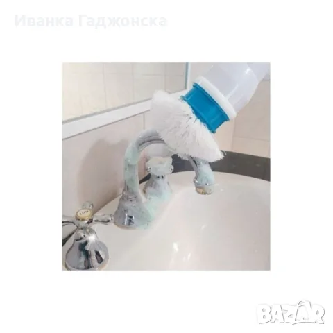 Електрическа четка за почистване на баня Spin scrubber, снимка 2 - Мопове, кофи, четки и метли - 55843995