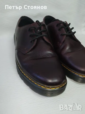 Чудесни мъжки обувки от естествена кожа Dr Martens №44, снимка 2 - Ежедневни обувки - 56118434