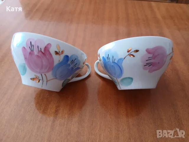 Комплект чаша+чинийка за чай Дулево, снимка 4 - Чаши - 56133027
