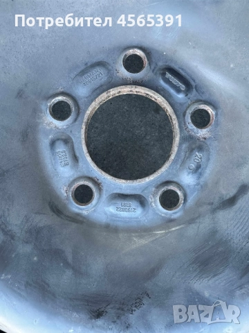 Стоманени джанти за Volvo 16, снимка 2 - Гуми и джанти - 52423380