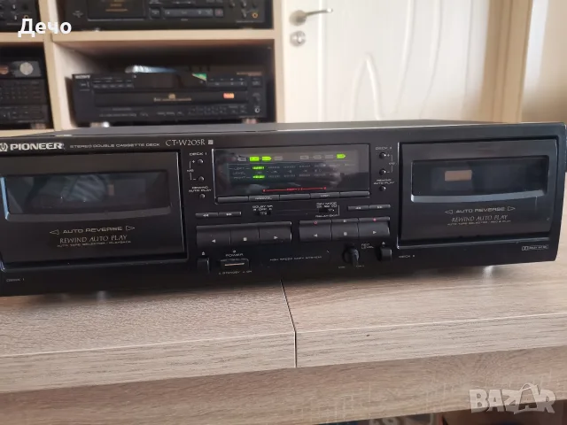Касетен дек Pioneer ct-w205r 