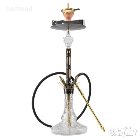 THE HOOKAH Black Mamba Anthrazit Gunmetal & Gold  внос от Германия, снимка 7 - Наргилета - 41321387