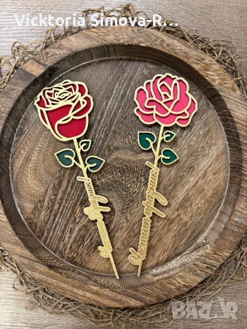 Персонализирани, ръчно рисувани цветя за различни поводи - размер, снимка 13 - Декорация за дома - 48982624