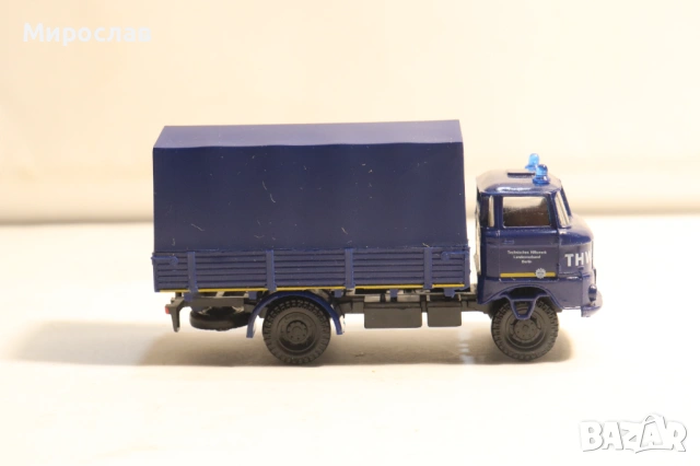 S.E.S. H0 1/87 IFA ИФА КАМИОН МОДЕЛ КОЛИЧКА ИГРАЧКА, снимка 4 - Колекции - 53846775