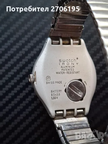 Рядък колекционерски Swatch Irony Big "Crazy Alphabet" (1995), снимка 9 - Мъжки - 56068542