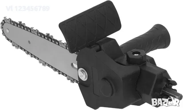 Приставка верижен трион за винтоверт WERKBULL резачка 15 см, снимка 3 - Бормашини - 52267696