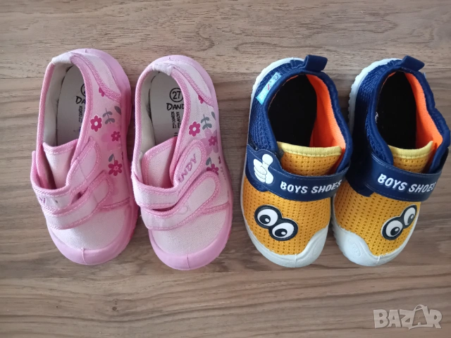 Лот 2 чифта детски обувки 26 и 27 номер