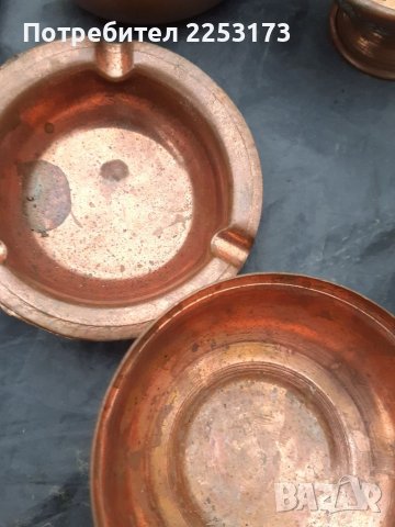 Медни съдове-миниатюри.Лот., снимка 2 - Декорация за дома - 39857372