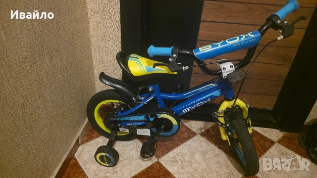 Детски велосипед Byox - 12 Prince, син, снимка 3 - Детски велосипеди, триколки и коли - 53672846