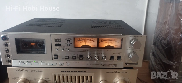 Касетен дек Kassette Deck AIWA 6900, снимка 5 - Декове - 53816798