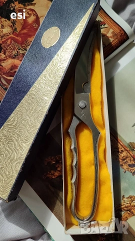 Винтидж ножица за пернати , снимка 2 - Колекции - 53500822